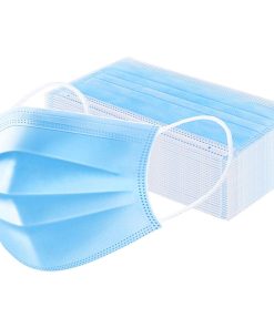 S-Tech Disposable Surgical 3Ply Face Mask - Black - Carton of 50
