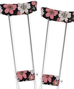 Crutch Underarm Crutch Pad and Hand Grip Covers Padding Washable Covers Crutch Cover Underarm Padding for Walking Arm Crutches Cushions Underarm