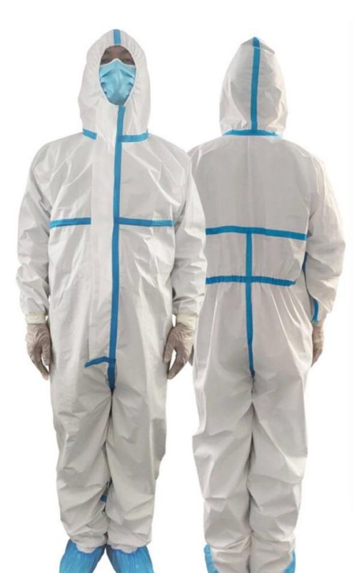 Blue ribbon Coveralls Medical Supplies MedQ