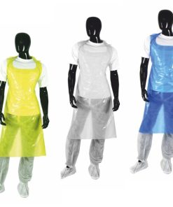 Disposable apron black