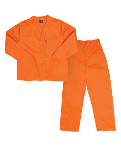 DROMEX J54 - SABS Anglo Conti Suit - 100% Cotton - Reflected - Red