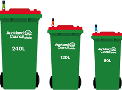 80 ltr wheelie bins