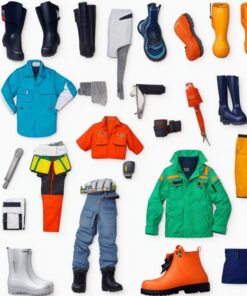 brown safety vest
