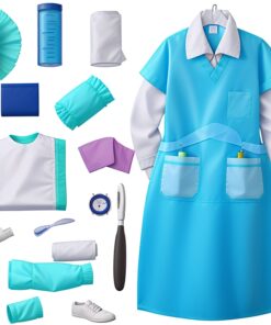 Disposable coveralls green