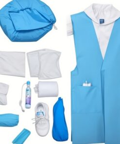 Disposable sterile coveralls medium
