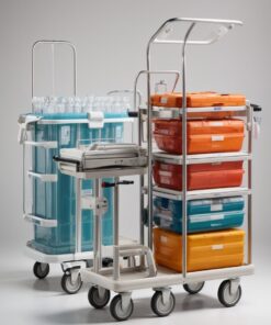 bedside trolley for hospital