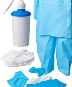 Disposable coveralls blue X large