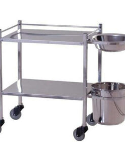 stainless steel trolley hospital