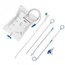 suprapubic cystostomy set with plastic cannula