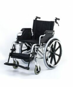 Wheelchair Allum/Nylon Lightweight Detachable Arm & Foot Rest