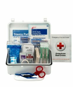 first aid box items