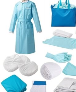 mop caps Disposable Blue