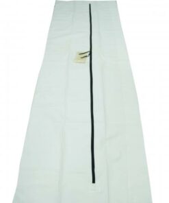 Beige Window + U-Zip + Handles 160 Micron