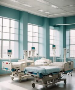 Burn care bed