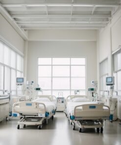 Hospital bed for bed ridden patient s