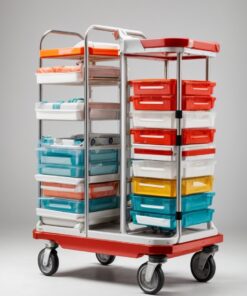 oxygen cylinder trolley