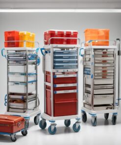 hospital monitor trolley
