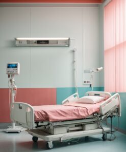on Hospital bed