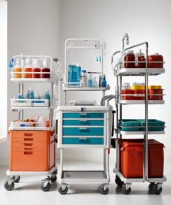 sharps container trolley