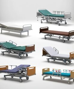 Physician's exam bed
