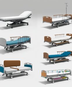 Physician's exam bed