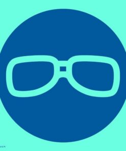 Photoluminescent Sign - Eye Protection - 190 x 190mm - SIGNPEP190