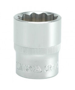 Bi-hex Socket - 12 Point - Chrome Vanadium - 1/2" Connector - Standard Length - 23mm - YT-1285