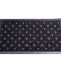 Doormat - Poly Mat - Black - 75 x 45 x 0.3 cm - POL00003-1