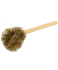 Sanitary Toilet Brush - Union Fibre Substitute - Wooden Handle - (MOQ 5) - F39062