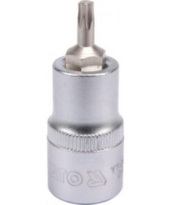 Torx Bit Socket - Male - Chrome Vanadium - 1/2" Connector - Standard Length - T25 x 50mm - YT-04311
