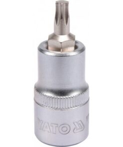 Torx Bit Socket - Male - Chrome Vanadium - 1/2" Connector - Standard Length - T30 x 50mm - YT-04313
