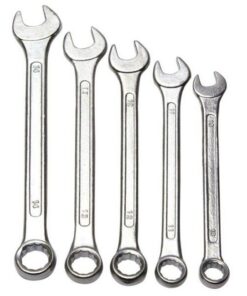 Spanner Set - Combination - 5 Piece - TOOS1817