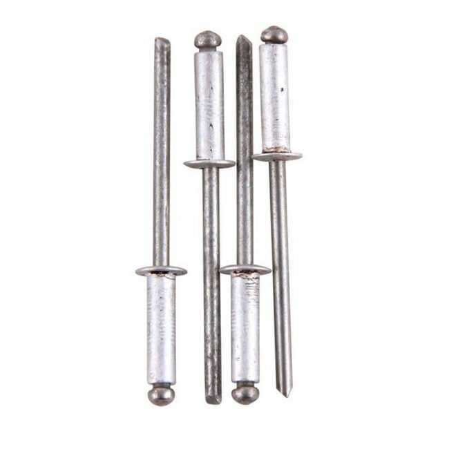 Rivets - Aluminium - 3.2 x 12mm - Pack of 100 - TOOR1653