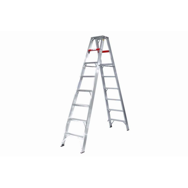 Stepladder - Heavy Duty Double Sided Aluminium - 10 Steps - 3.0m - LASD10