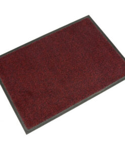 Doormat - COBAwash Dirt Trap Entrance Mat - 175 x 115 x 0.8 cm - Black and Red - LM010303