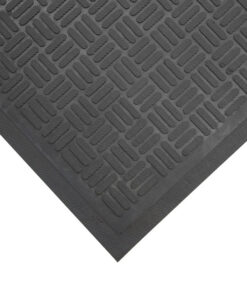Workplace Mat - COBAscrape Anti-Slip - 175 x 115 x 0.6cm - Black - CS010004