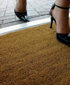 Entrance Mat - Coir Natural Coconut Husk Doormat - 1250 x 200 x 1.7 cm - CM050013