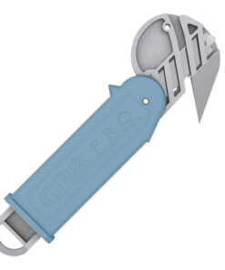 Utility Knife - Safety Box Cutter - GR8 Pro Uni - Blue - 744242