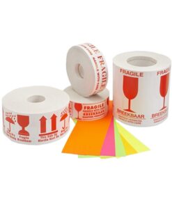 Packaging Label - Fragile Handle with Care - 8 cm - Pack of 1000 - 2G_LAFR8153