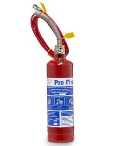 Gas Fire Suppression System - Full - Extinguisher with Bracket- MAP - Profire - 1.5kg