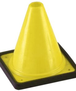 Beacon Cone with Base - Sports - 150mm - Yellow - BEACONBASEYLW