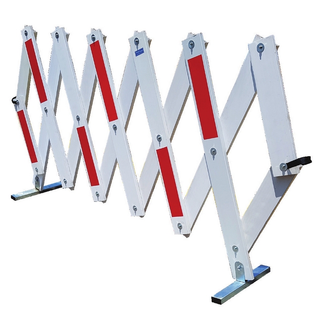 Crowd Safety Barrier - Futura Expanding - 5M - Red and White - SXS010B
