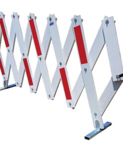 Crowd Safety Barrier - Futura Expanding - 5M - Red and White - SXS010B