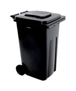 Wheelie Bin - SABS Approved - 240L - Black - Pack of 12 - Wheelie Bin 240L-black