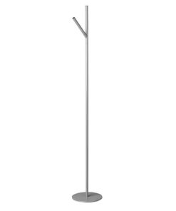 Coat And Hat Stand - Y - Shape - Single - 20 x 20 x 180cm - Silver - COA001SI