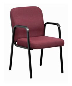 Office Chair - Economy - Arms - 87 x 56 x 64 cm - SE009-burgundy