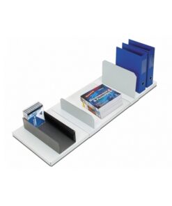 Steel Shelf Divider - 150mm (H) - For Steel Bulk Filer - Mobile Shelving - Motorcraft Grey - SD100