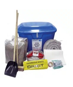 Spill Kit - Includes GRP Container - Oil - Blue - Absorbs 350L - SK41070
