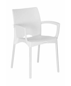 Plastic Chair - Alexis - White
