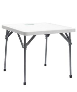 Plastic Collapsible Table - Tia - 4 Seater - Colour Options